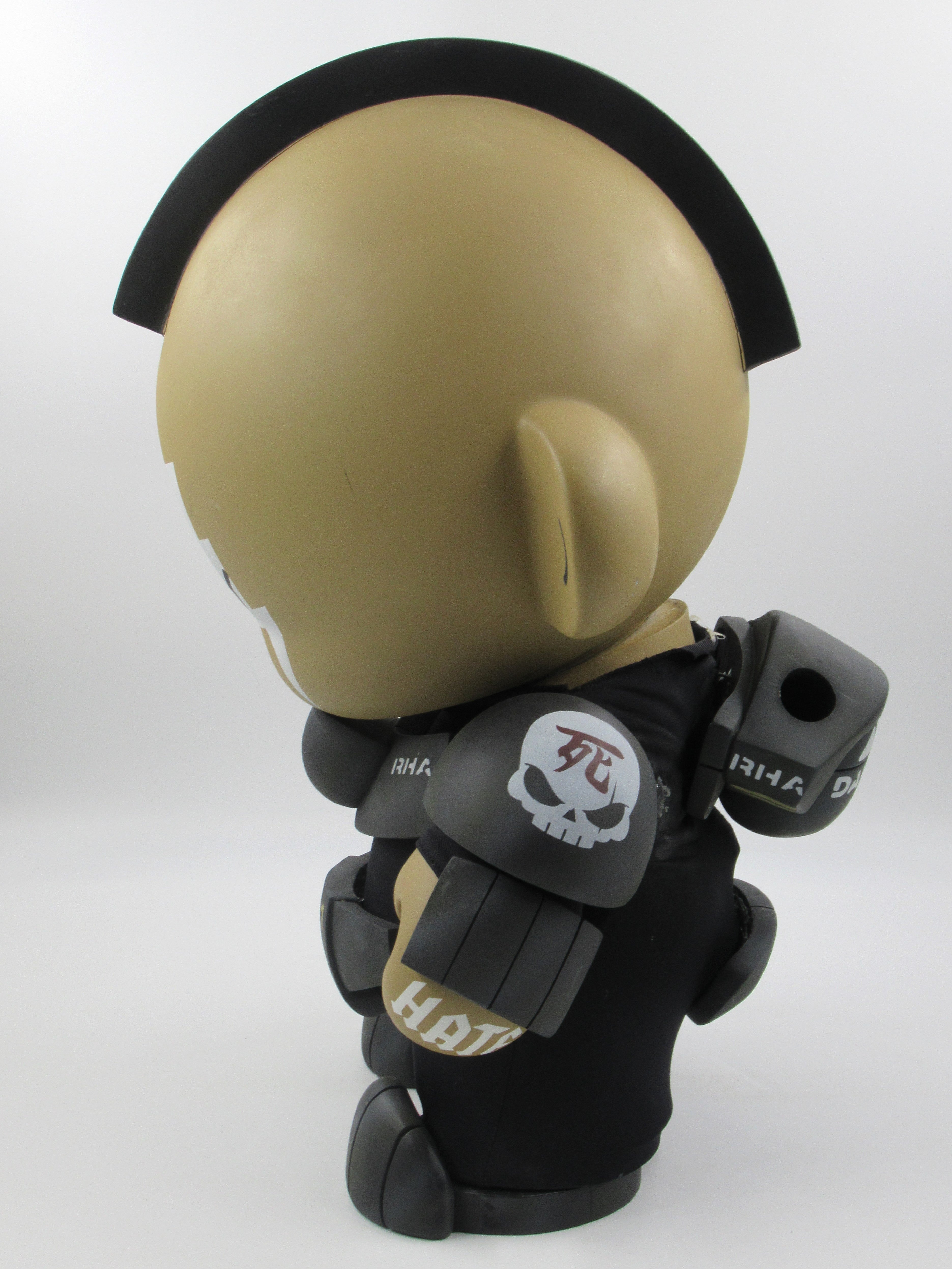 HUCK GEE Corporal R.H. "Thundersticks" Anson 20" Mega Munny - Kidrobot (2012) Designer Art Toy